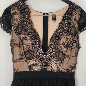 Black Dress with Lace